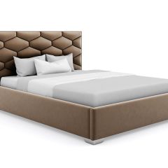 Кровать Коралл интерьерная +основание (120х200) в Озерске - ozersk.mebel24.online | фото 11