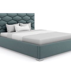 Кровать Коралл интерьерная +основание (120х200) в Озерске - ozersk.mebel24.online | фото 14