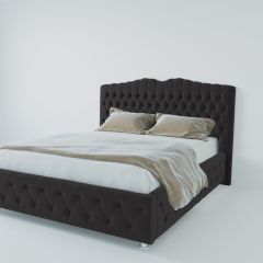 Кровать Нягань с ПМ 1200 (экокожа кольт ч) в Озерске - ozersk.mebel24.online | фото 2