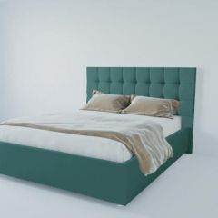 Кровать Венеция без основания 1200 (велюр бирюзовый) в Озерске - ozersk.mebel24.online | фото