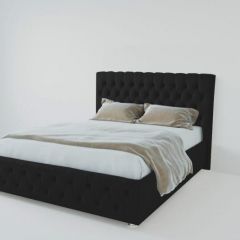 Кровать Версаль 2000 без основания (экокожа кольт ч) в Озерске - ozersk.mebel24.online | фото