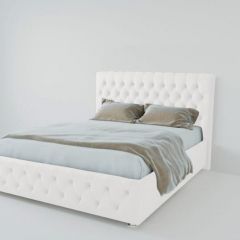 Кровать Версаль 800 без основания (экокожа белый) в Озерске - ozersk.mebel24.online | фото