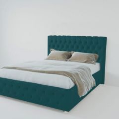 Кровать Версаль 1200 без основания (велюр бирюзовый) в Озерске - ozersk.mebel24.online | фото