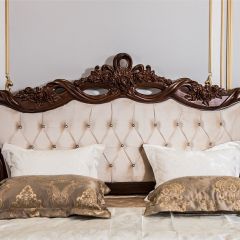 Кровать с мягким изголовьем Афина 1800 (караваджо) в Озерске - ozersk.mebel24.online | фото 4