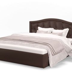 Кровать Стелла 1400*2000 + ПМ (Лесмо brown) коричневый в Озерске - ozersk.mebel24.online | фото