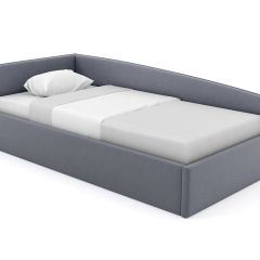 Кровать угловая Лэсли интерьерная +основание (80х200) в Озерске - ozersk.mebel24.online | фото 9