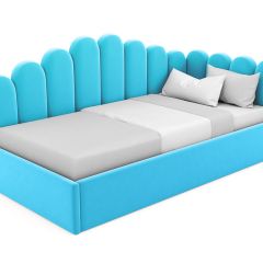 Кровать угловая Лилу интерьерная +основание (90х200) в Озерске - ozersk.mebel24.online | фото 22