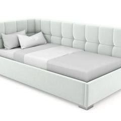 Кровать угловая Мия интерьерная +основание (80х200) в Озерске - ozersk.mebel24.online | фото 5