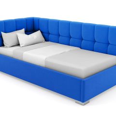 Кровать угловая Мия интерьерная +основание (80х200) в Озерске - ozersk.mebel24.online | фото 23