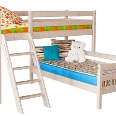 Кровать угловая с наклонной лестницей Соня (Вариант 8) в Озерске - ozersk.mebel24.online | фото 2