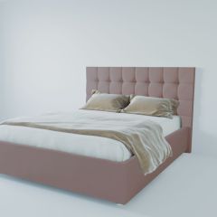 Кровать Венеция с ПМ 1200 (велюр темно-серый) в Озерске - ozersk.mebel24.online | фото 2