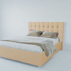 Кровать Венеция с ПМ 800 (экокожа бежевая) в Озерске - ozersk.mebel24.online | фото 2