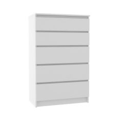МОРИ МК 700.5 Комод (белый) в Озерске - ozersk.mebel24.online | фото 2