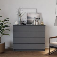 МОРИ МК 1200.8 Комод (графит) в Озерске - ozersk.mebel24.online | фото