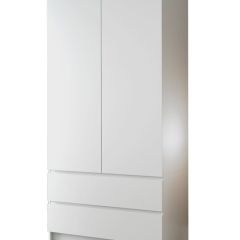 МОРИ МШ 900.1 Шкаф с 2мя дв и 2мя ящ. (белый) в Озерске - ozersk.mebel24.online | фото