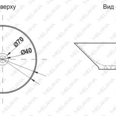 Накладная раковина melana mln-t4006-b1 (синяя) в Озерске - ozersk.mebel24.online | фото 2