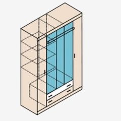 НИКА Н13 Шкаф для одежды в Озерске - ozersk.mebel24.online | фото 5