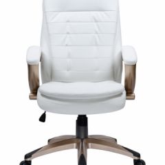 Офисное кресло для руководителей DOBRIN DONALD LMR-106B белый в Озерске - ozersk.mebel24.online | фото