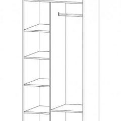 ВИКТОРИЯ Шкаф 2-х створчатый в Озерске - ozersk.mebel24.online | фото 2