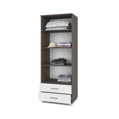 ЕВА Шкаф 2-х дверный Е23 в Озерске - ozersk.mebel24.online | фото 2