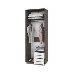 ЕВА Шкаф 2-х дверный Е24 в Озерске - ozersk.mebel24.online | фото 2