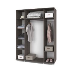 ЕВА Шкаф 4-х дверный Е41 в Озерске - ozersk.mebel24.online | фото 2