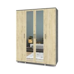 ЕВА Шкаф 4-х дверный Е41 в Озерске - ozersk.mebel24.online | фото 7