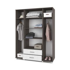 ЕВА Шкаф 4-х дверный Е43 в Озерске - ozersk.mebel24.online | фото 2