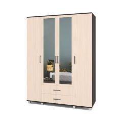 ЕВА Шкаф 4-х дверный Е43 в Озерске - ozersk.mebel24.online | фото 3
