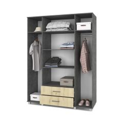 ЕВА Шкаф 4-х дверный Е43 в Озерске - ozersk.mebel24.online | фото 8