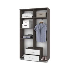 КАРИНА Шкаф 4-х дверный К43 в Озерске - ozersk.mebel24.online | фото 2