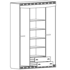 Шкаф 4-х дверный "Мария-Луиза 4" в Озерске - ozersk.mebel24.online | фото 2