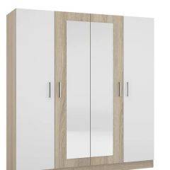 Шкаф 4-х створчатый Леси + Зеркало в Озерске - ozersk.mebel24.online | фото 3