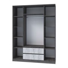 Шкаф 4х створчатый НКМ Милана секция №22 в Озерске - ozersk.mebel24.online | фото 2