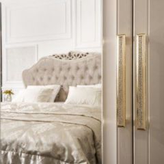 Шкаф 5-ти ств с зеркалами Мокко (бежевый) в Озерске - ozersk.mebel24.online | фото 4