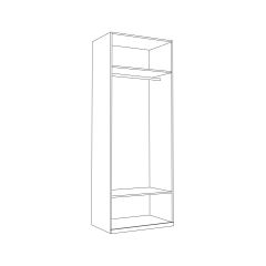 Шкаф для одежды 13.329 Валенсия в Озерске - ozersk.mebel24.online | фото 2