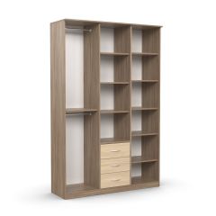 Шкаф комбинированный Дуэт Люкс без зеркала в Озерске - ozersk.mebel24.online | фото 2