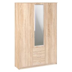 Шкаф комбинированный Дуэт Люкс с зеркалом в Озерске - ozersk.mebel24.online | фото 2