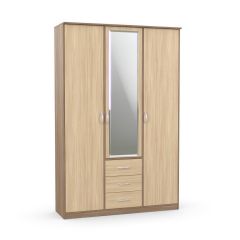 Шкаф комбинированный Дуэт Люкс с зеркалом в Озерске - ozersk.mebel24.online | фото 4