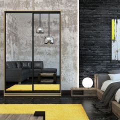 Шкаф-купе Лофт 1600 Шк16-47 (Дуб Сонома) в Озерске - ozersk.mebel24.online | фото 10