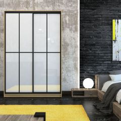 Шкаф-купе Лофт 1600 Шк16-47 (Дуб Сонома) в Озерске - ozersk.mebel24.online | фото 11