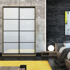 Шкаф-купе Лофт 1600 Шк16-47 (Дуб Сонома) в Озерске - ozersk.mebel24.online | фото 12