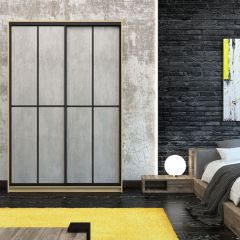 Шкаф-купе Лофт 1600 Шк16-47 (Дуб Сонома) в Озерске - ozersk.mebel24.online | фото 13