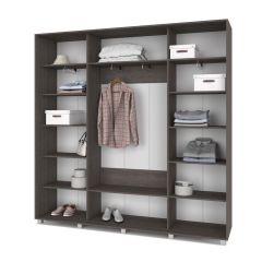 МАРТИН Шкаф-купе Анкор темный (2200*450) М421 в Озерске - ozersk.mebel24.online | фото 2