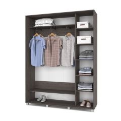 РОЛАНД Шкаф-купе Анкор темный (450*1700) Р471 в Озерске - ozersk.mebel24.online | фото 3