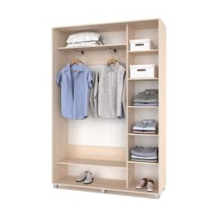 РОЛАНД Шкаф-купе Млечный дуб (450*1500) Р451 в Озерске - ozersk.mebel24.online | фото 3