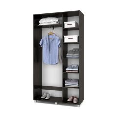 РОЛАНД Шкаф-купе с зеркалами Венге (450*1200) Р423 в Озерске - ozersk.mebel24.online | фото 3