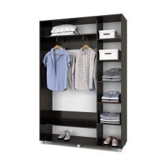 РОЛАНД Шкаф-купе с зеркалами Венге (450*1500) Р453 в Озерске - ozersk.mebel24.online | фото 3