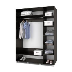 РОЛАНД Шкаф-купе с зеркалами Венге (600*1700) Р673 в Озерске - ozersk.mebel24.online | фото 2