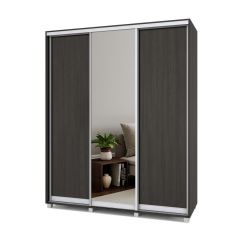 РОЛАНД Шкаф-купе с зеркалом Венге (450*1800) Р482 в Озерске - ozersk.mebel24.online | фото 4